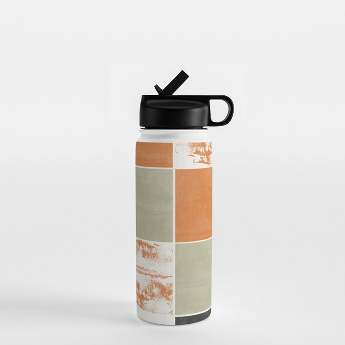 Modern Geometric Pattern Water Bottle Gallery Image 1