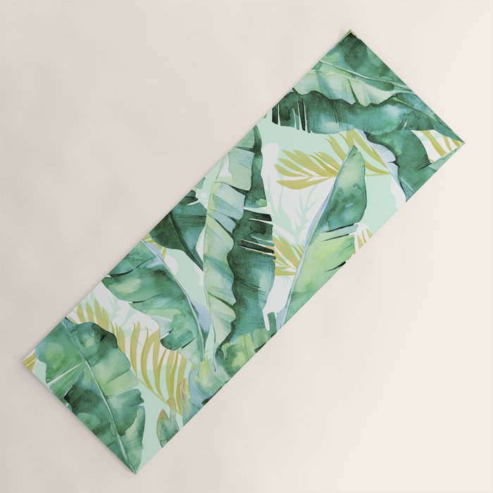 Banana leaf Yoga Mat Gallery Image 1
