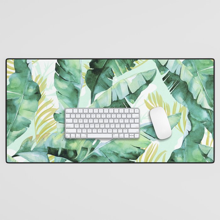 Banana leaf Desk Mat Gallery Image 1