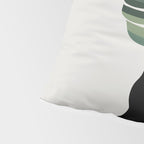 Cat and Plant 16 Pillow Sham Gallery Image 4