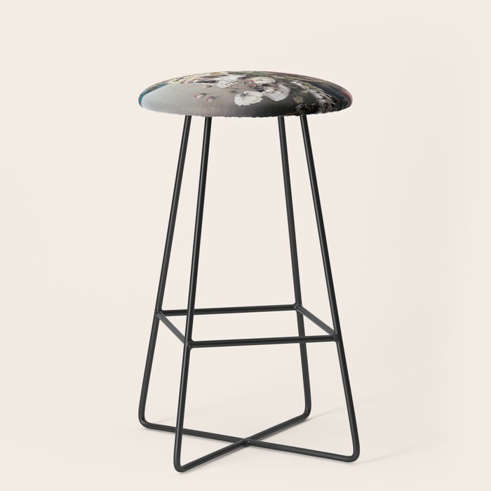 Flower skull Stool Gallery Image 1