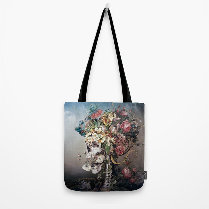 Flower skull Tote Bag Gallery Image 2