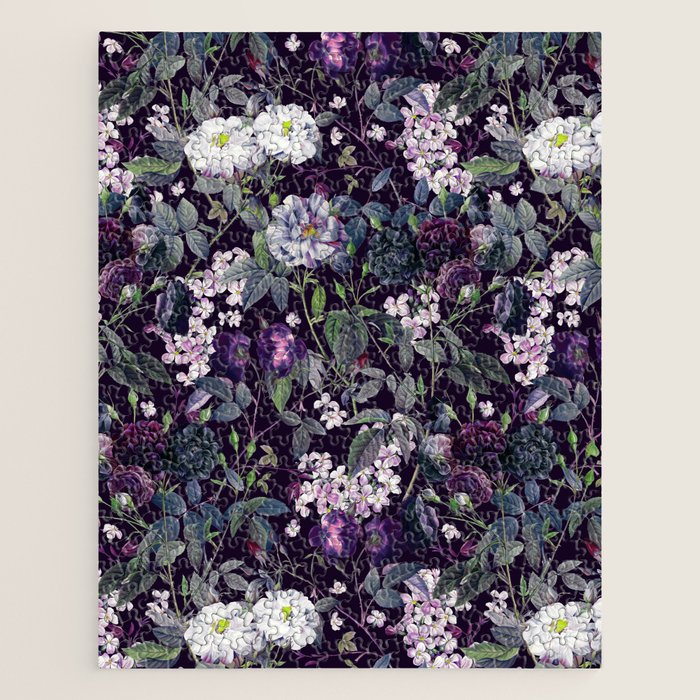 Rose Garden - Night II Jigsaw Puzzle Gallery Image 1