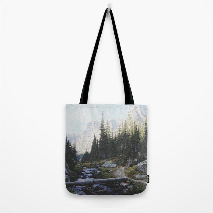 Rocky Mountain Creek Tote Bag Gallery Image 2
