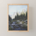 Rocky Mountain Creek Mini Art Print Gallery Image 1