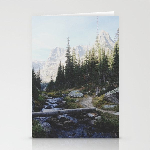 Rocky Mountain Creek Stationery Card Gallery Image 2