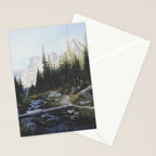 Rocky Mountain Creek Stationery Card Gallery Image 2