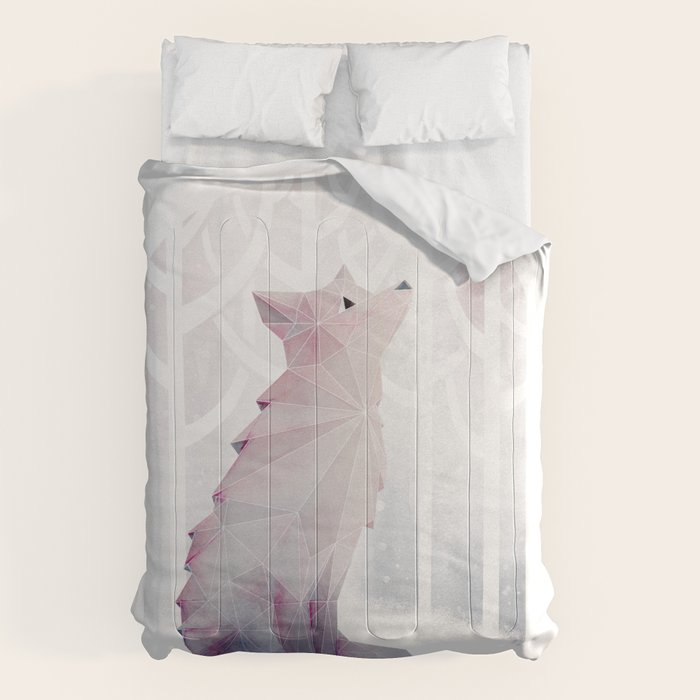 Fox in the Snow Comforter Gallery Image 6