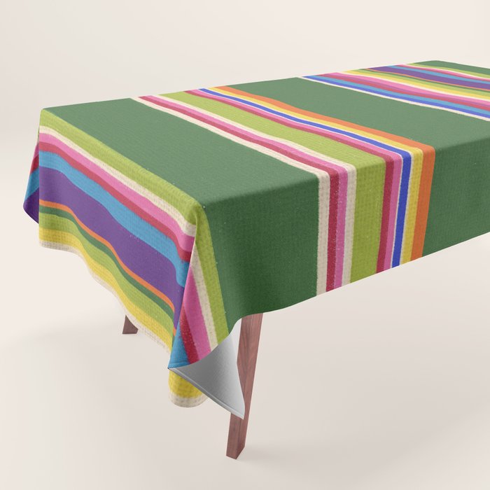 Folk abstract pattern #5 Tablecloth Gallery Image 1