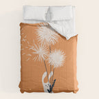 Bunny and Dandelion Bouquet Comforter Gallery Image 6
