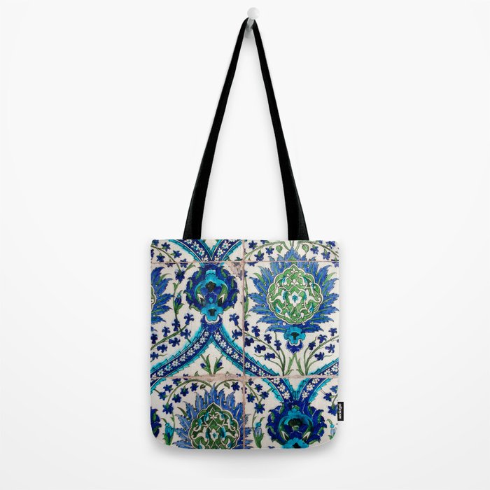 Boho Moroccan Tile Pattern Tote Bag Gallery Image 2