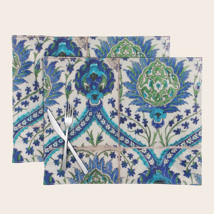 Boho Moroccan Tile Pattern Placemat Gallery Image 1