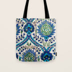 Boho Moroccan Tile Pattern Tote Bag Gallery Image 1