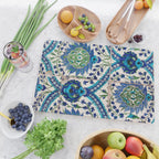 Boho Moroccan Tile Pattern Cutting Board Gallery Image 2