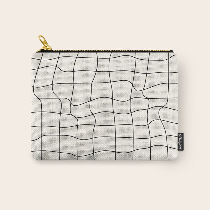 Warp Grid: Off-White Day Edition Carry All Pouch Gallery Image 1