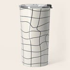 Warp Grid: Off-White Day Edition Travel Mug Gallery Image 2