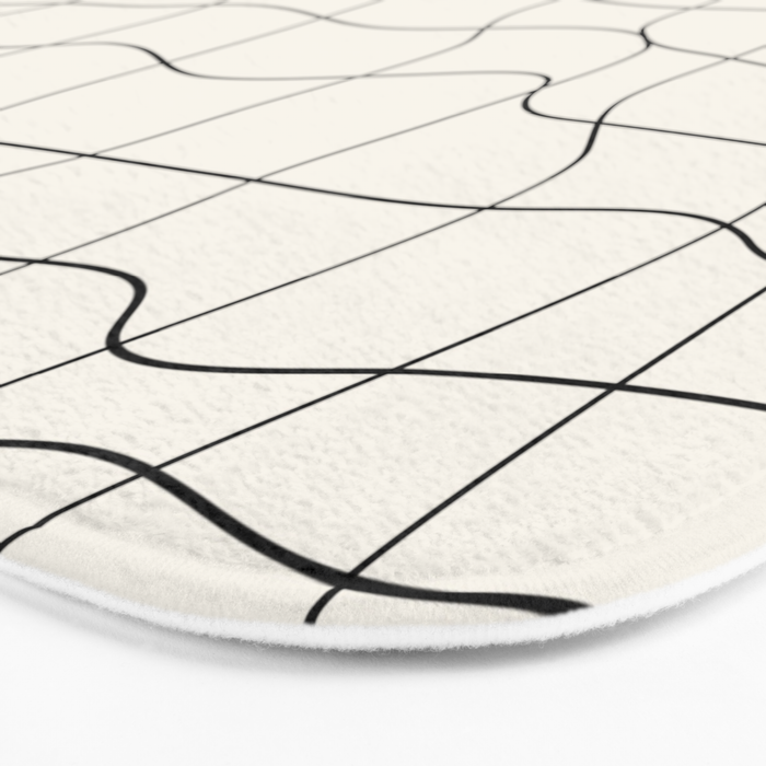 Warp Grid: Off-White Day Edition Bath Mat Gallery Image 3