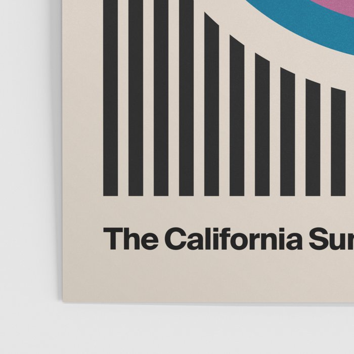 Vintage California Sun Poster Gallery Image 3