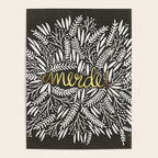 Pardon My French - Gold on Black Poster Gallery Image 4