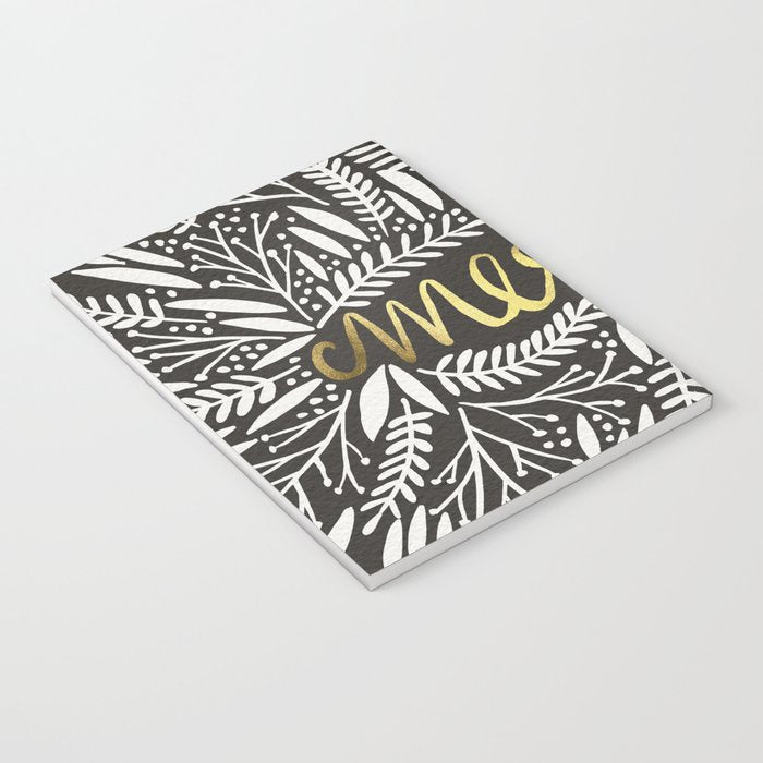 Pardon My French - Gold on Black Notebook Gallery Image 3