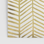 Gold Herringbone Poster Gallery Image 3