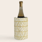 Gold Herringbone Wine Chiller Gallery Image 3