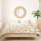 Gold Herringbone Duvet Cover Gallery Image 3