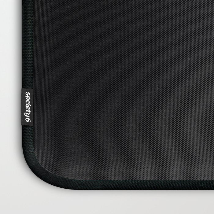 Love Stoned Cowboy Boots - Emerald, Cream, Black Laptop Sleeve Gallery Image 3