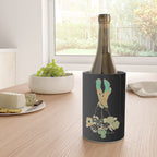 Love Stoned Cowboy Boots - Emerald, Cream, Black Wine Chiller Gallery Image 4