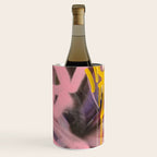 Pink and White Graffiti Sprayed Street Art in Bologna  Wine Chiller Gallery Image 1