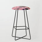 Pink and White Graffiti Sprayed Street Art in Bologna  Stool Gallery Image 1