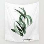 Eucalyptus - Australian gum tree Wall Tapestry Gallery Image 4