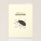 Anatomy of a Hedgehog Stationery Card Gallery Image 2