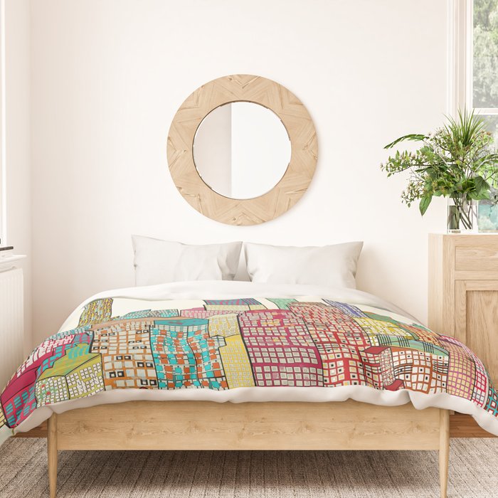 new york modern  Duvet Cover Gallery Image 3