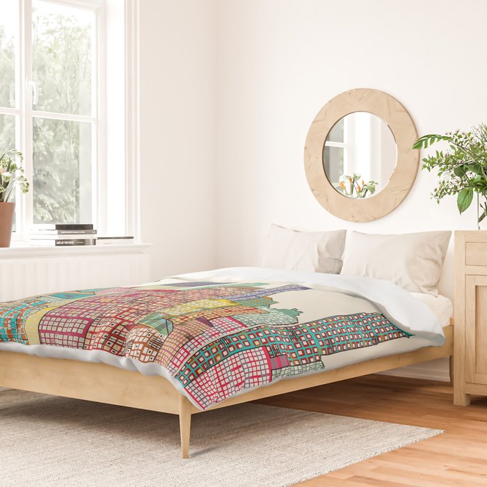 new york modern  Duvet Cover Gallery Image 2