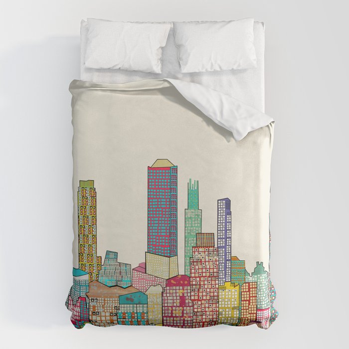 new york modern  Duvet Cover Gallery Image 6