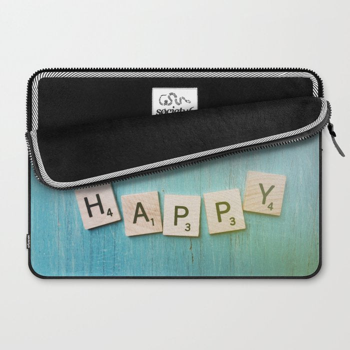 Be Happy Laptop Sleeve Gallery Image 2