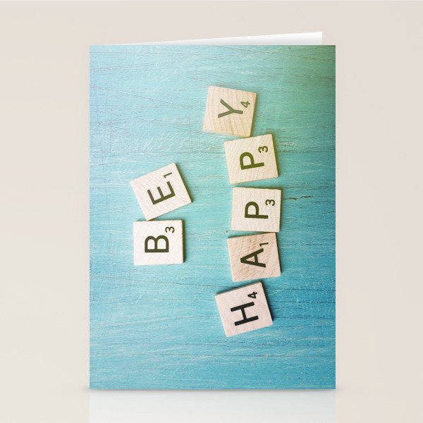 Be Happy Stationery Card Gallery Image 2
