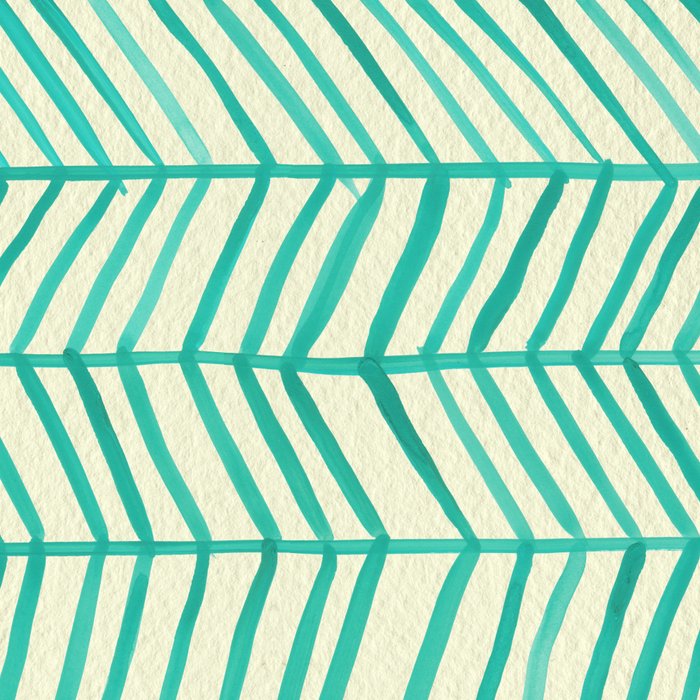 Mint Herringbone Coffee Mug Gallery Image 2