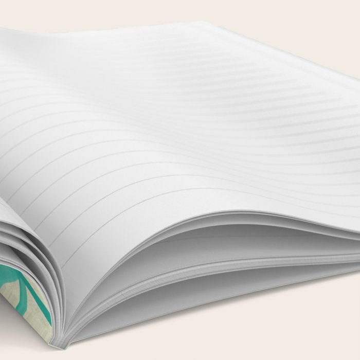 Mint Herringbone Notebook Gallery Image 2