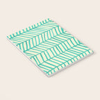 Mint Herringbone Notebook Gallery Image 3