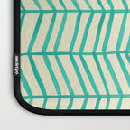 Mint Herringbone Laptop Sleeve Gallery Image 3