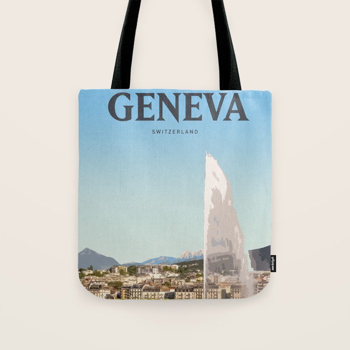 Visit Geneva Tote Bag Gallery Image 1