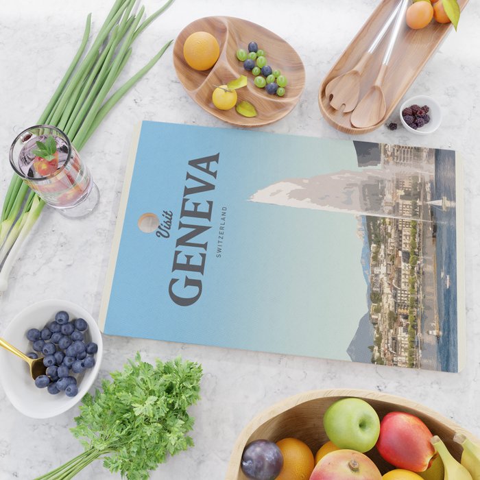Visit Geneva Cutting Board Gallery Image 2