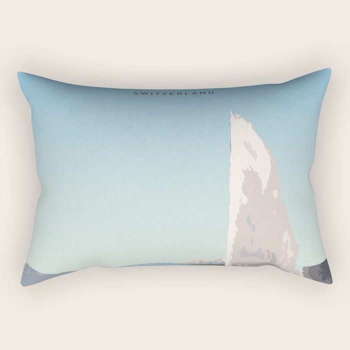 Visit Geneva Rectangular Pillow Gallery Image 2