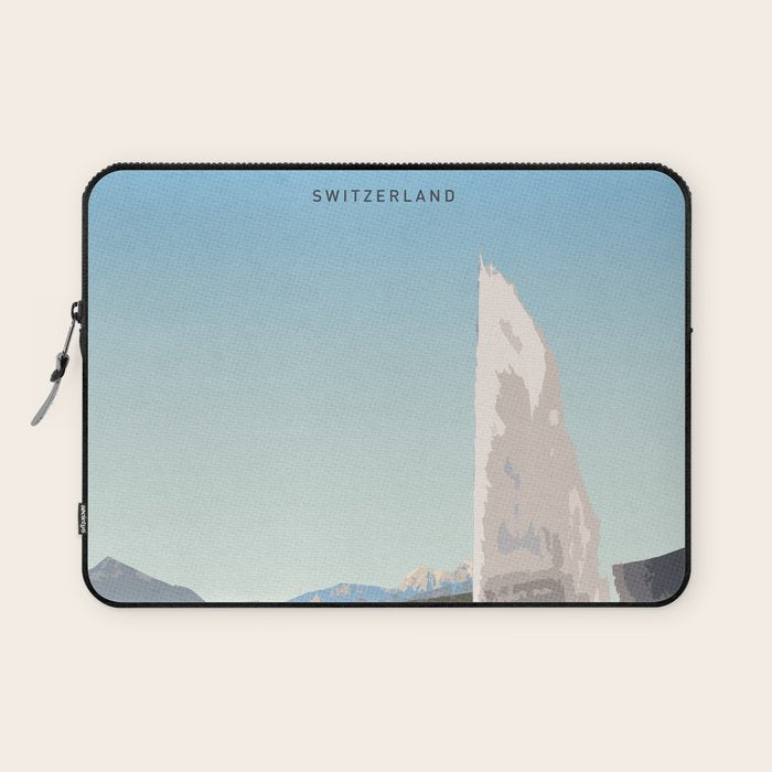 Visit Geneva Laptop Sleeve Gallery Image 1