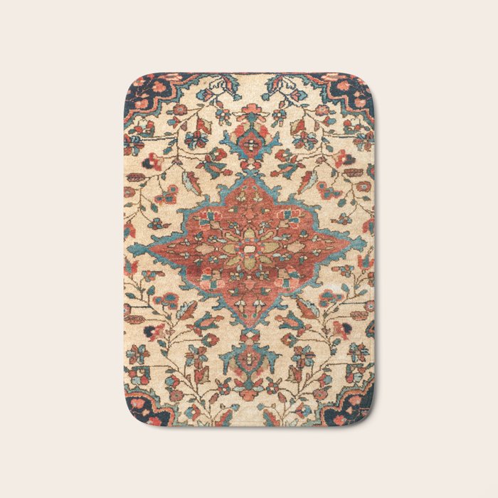 Sarouk Poshti West Persian Rug Print Bath Mat Gallery Image 1