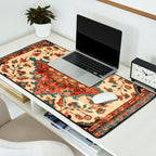 Sarouk Poshti West Persian Rug Print Desk Mat Gallery Image 2