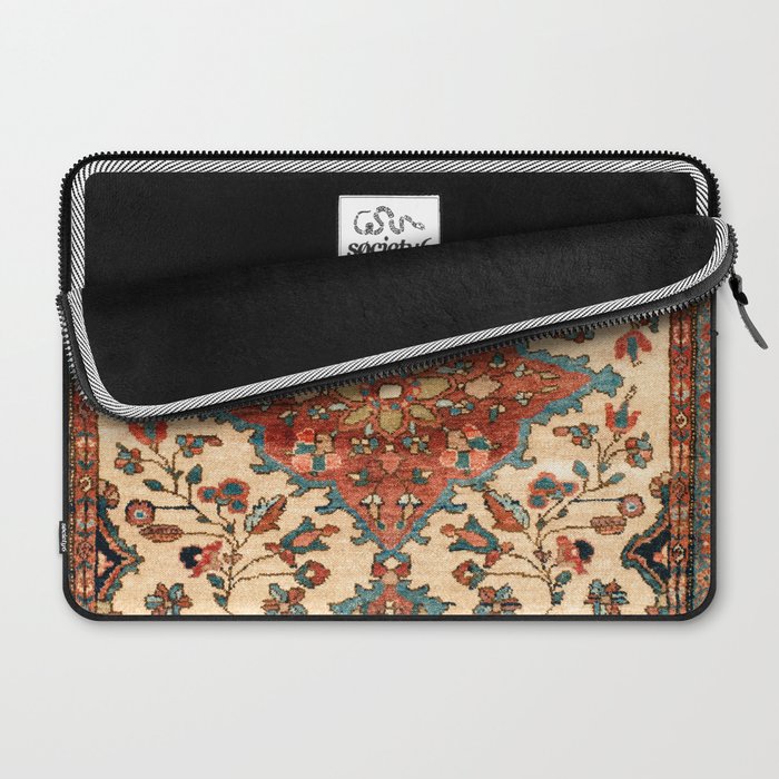 Sarouk Poshti West Persian Rug Print Laptop Sleeve Gallery Image 2