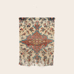Sarouk Poshti West Persian Rug Print Wall Hanging Gallery Image 1